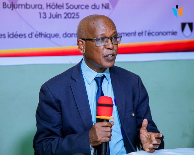 Fr Liboire Kagabo à la conférence du 13 juin 2025